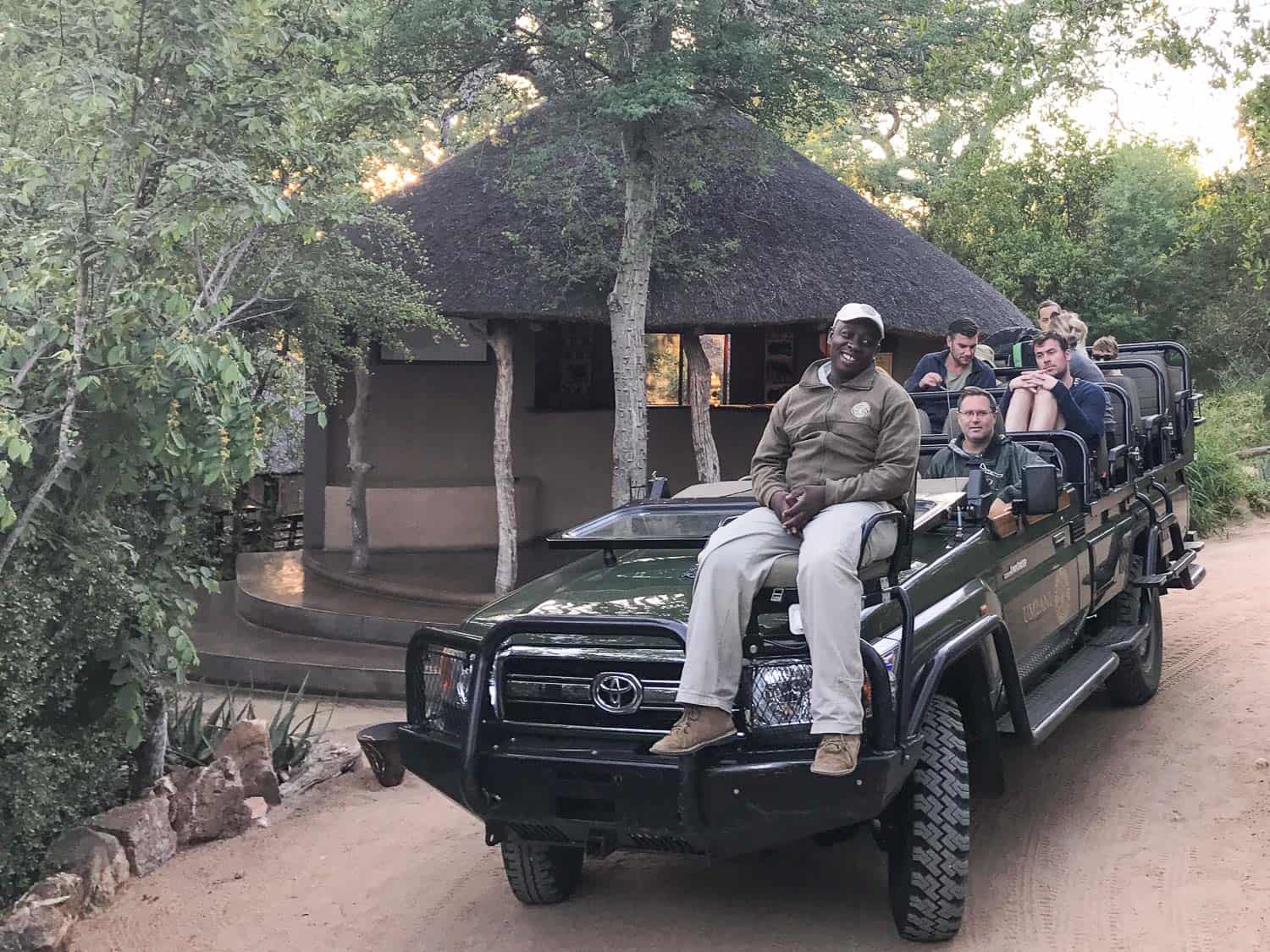 Umlani Bushcamp safari vehicle