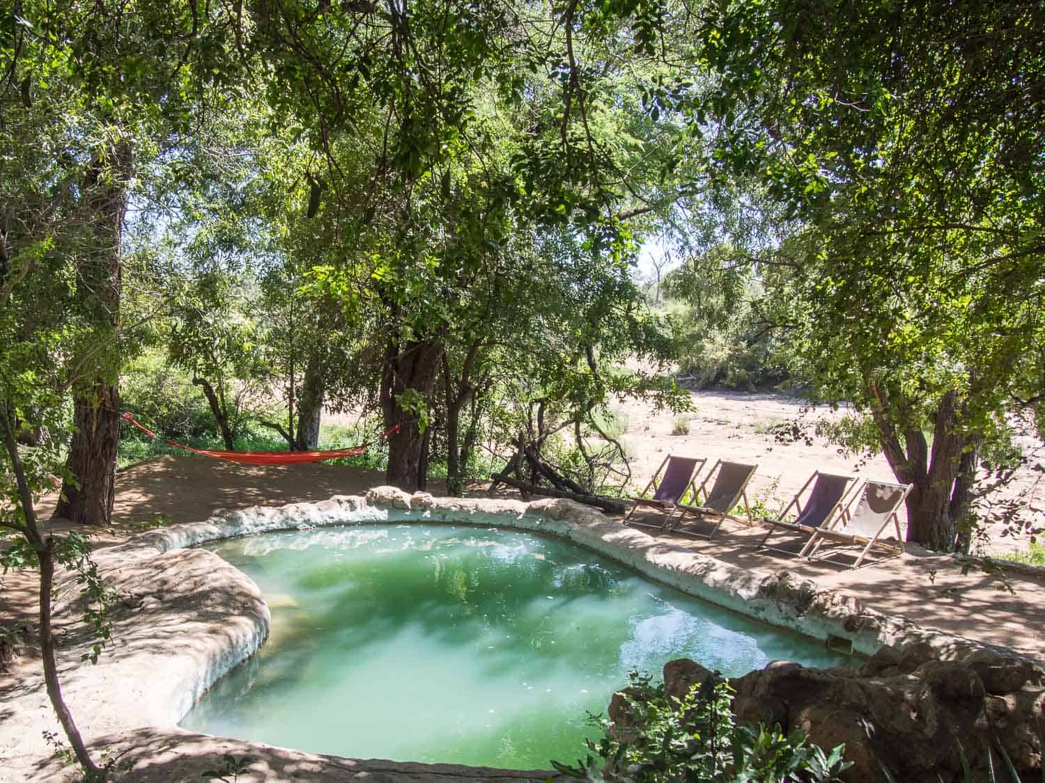 Umlani bushcamp review: the pool