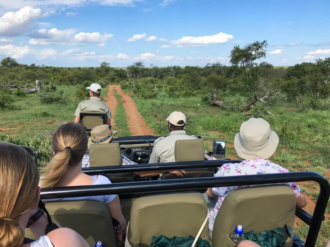 Umlani Bushcamp safari vehicle