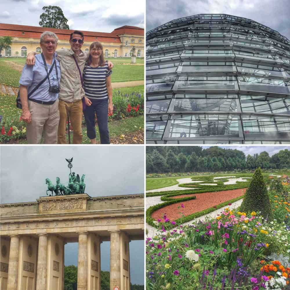 Sightseeing in Berlin with Simon's dad and stepmum