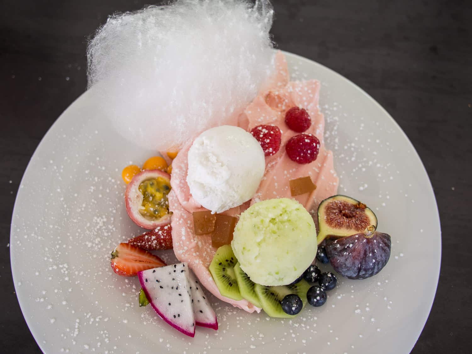 Incredible dessert at Babel in Franschhoek