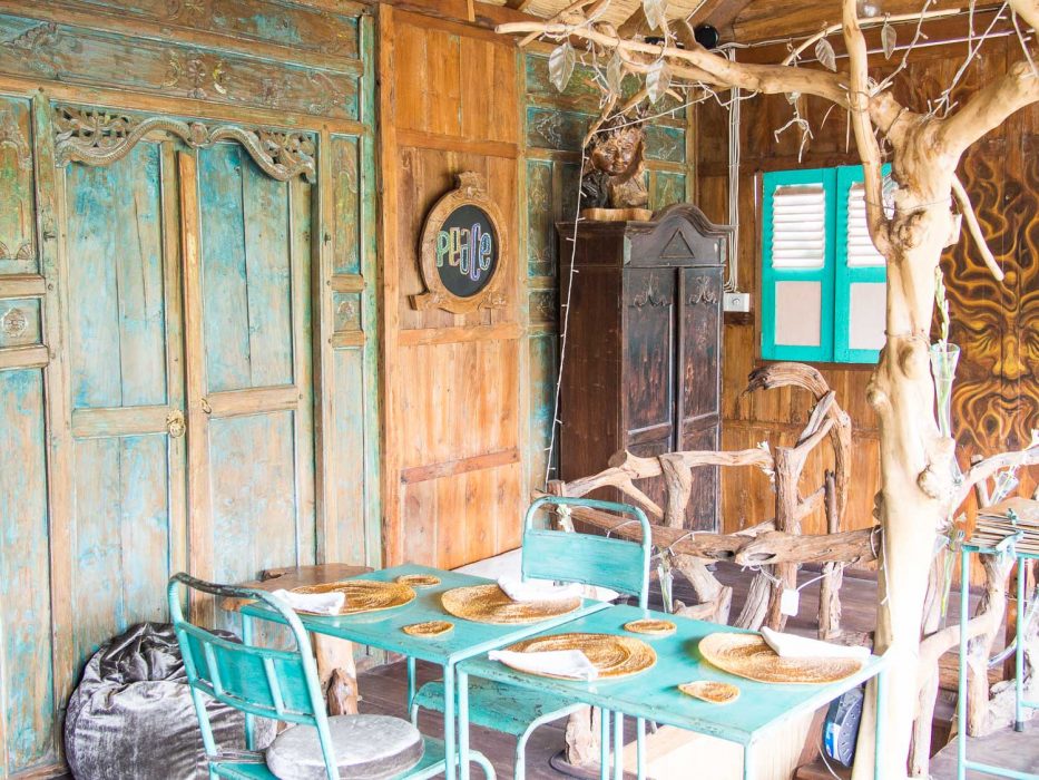 Upstairs at The Spell Creperie in Ubud
