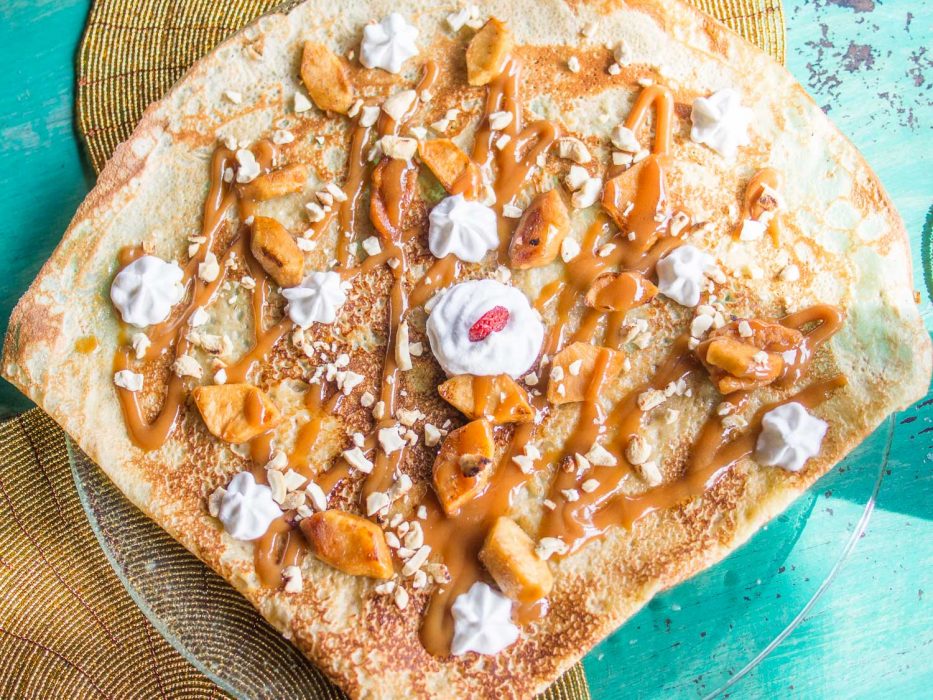 The Secret crepe at The Spell Creperie, Ubud