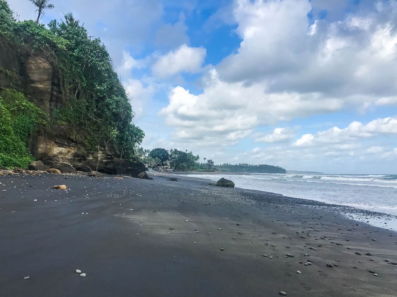 Balian Beach on a Bali road trip