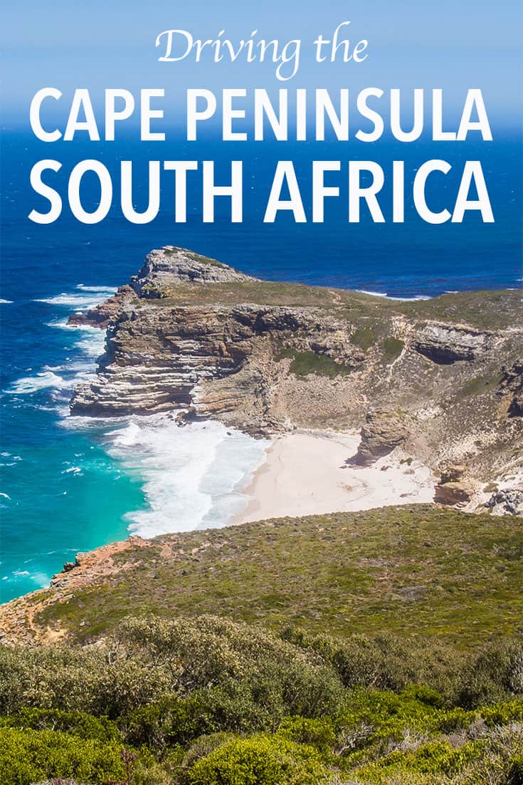 Driving the Cape Peninsula from Cape Town to Cape Point is one of the best travel experiences in South Africa. Click through for the perfect Cape Peninsula self-drive itinerary with stops including seeing penguins at Boulders Beach and the stunning Chapman's Peak Drive. 