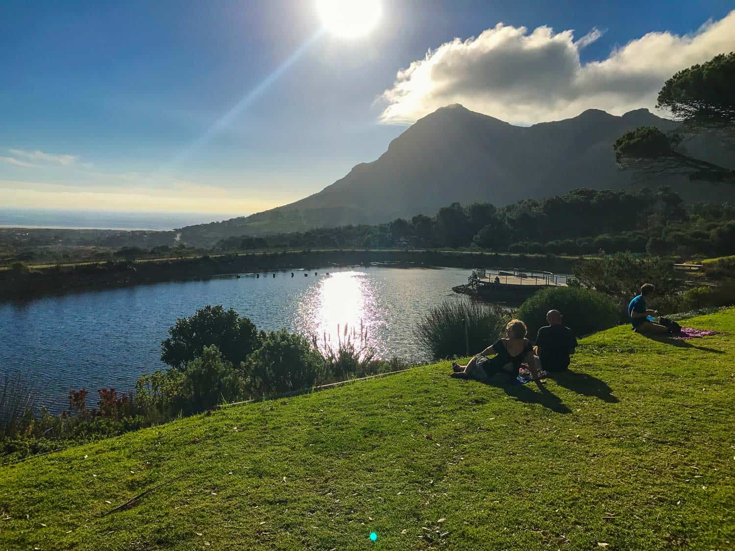 Eat on the lawn at Cape Point Vineyards community market