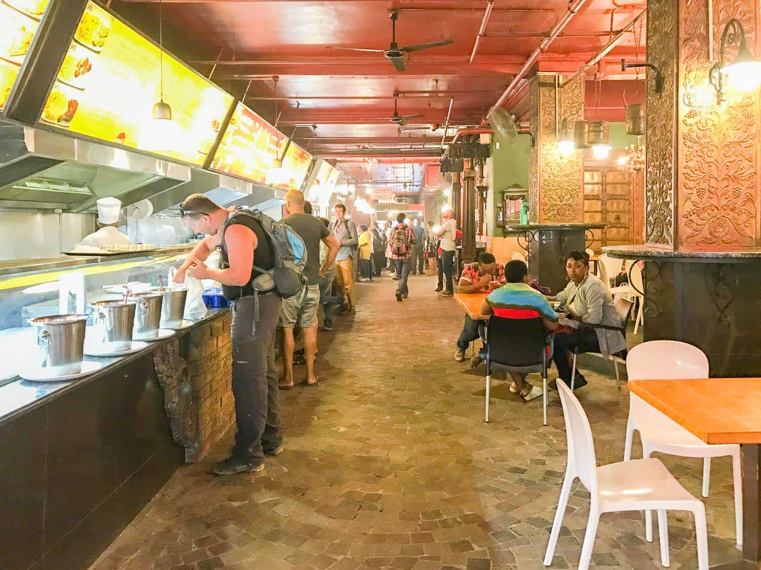 Eastern Food Bazaar is a good place for cheap vegetarian Indian food in Cape Town