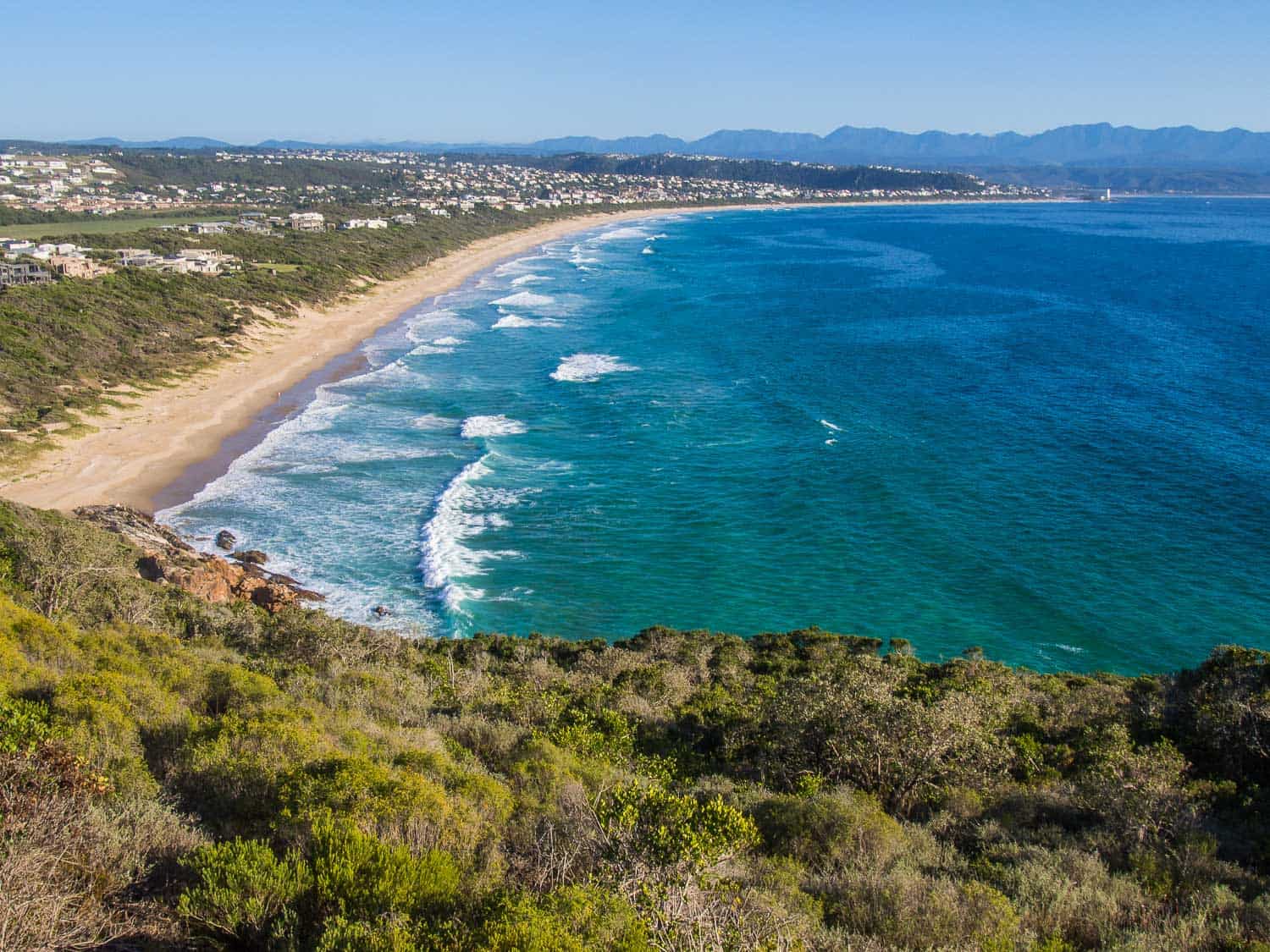 Robberg Beach in Plettenberg Bay on the Garden Route - a great place for a South Africa road trip