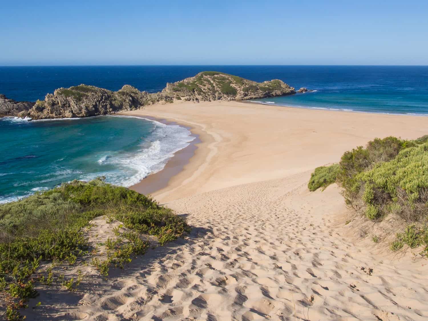 Hiking in the Robberg Nature Reserve, Plettenberg Bay, South Africa