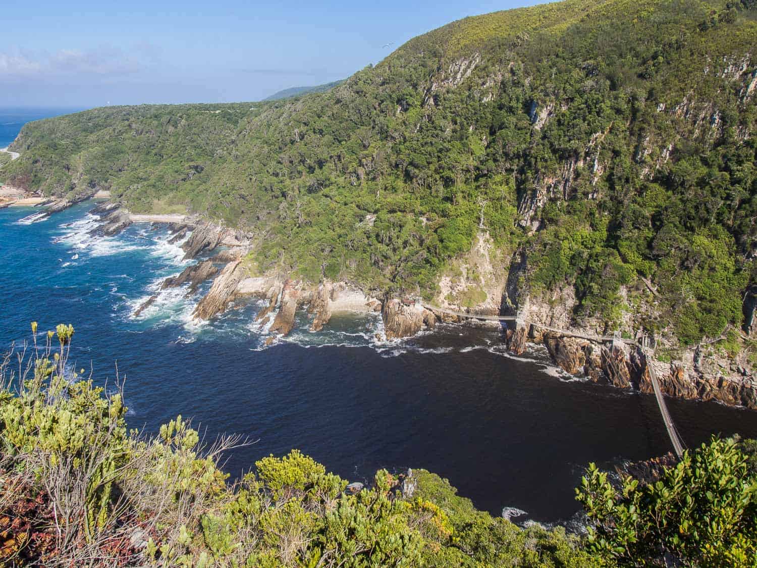 Hiking in Storms River Mouth on South Africa's Garden Route road trip
