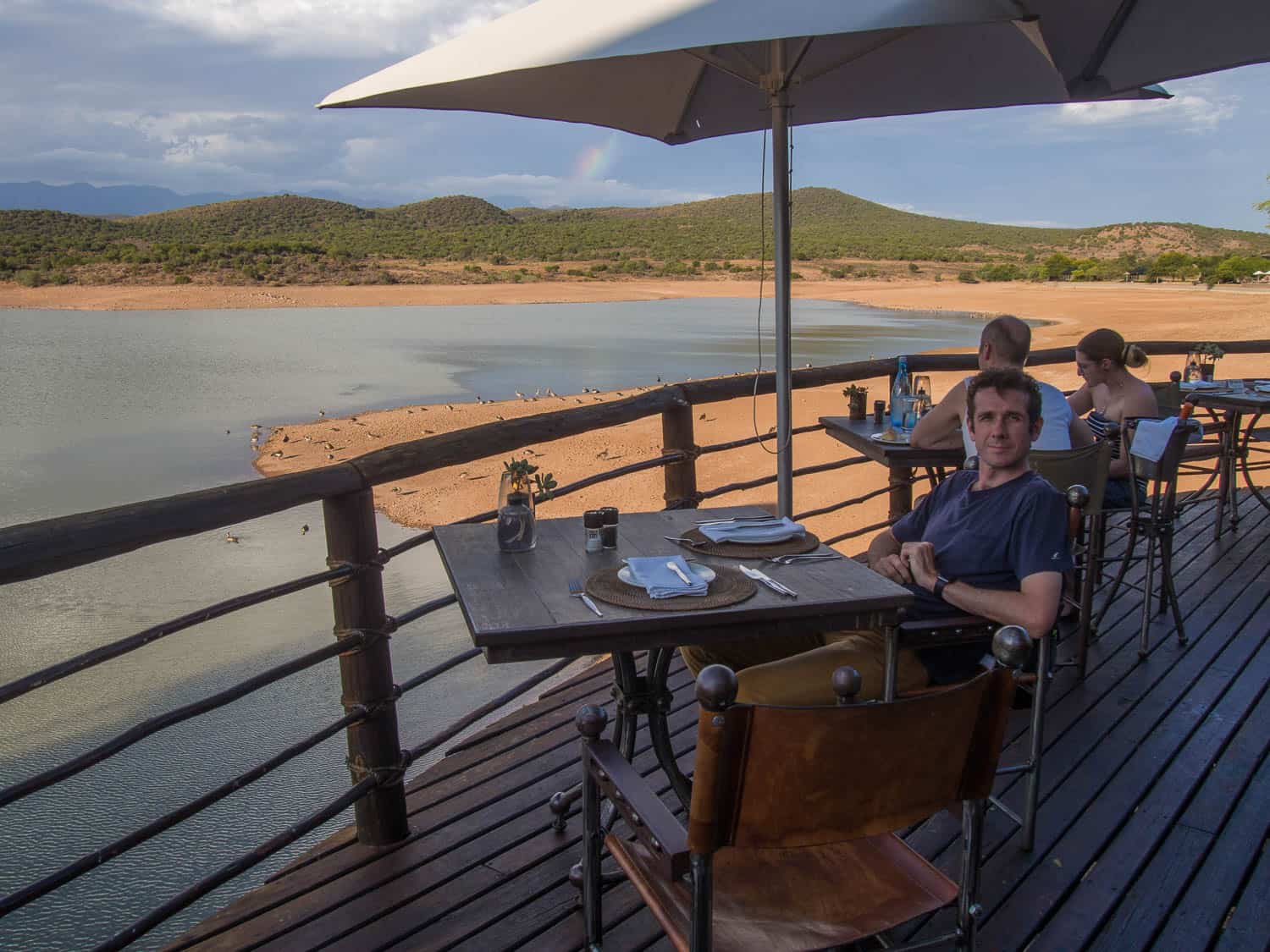 Buffelsdrift Game Lodge restaurant in Oudtshoorn