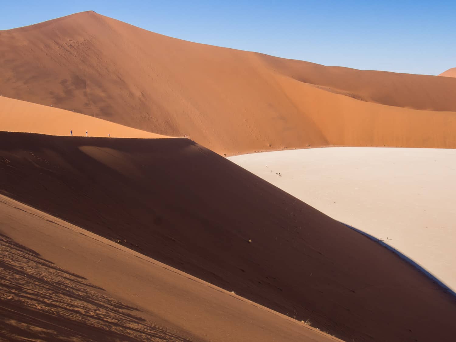 Big Daddy sand dune at Sossusvlei, Namibia