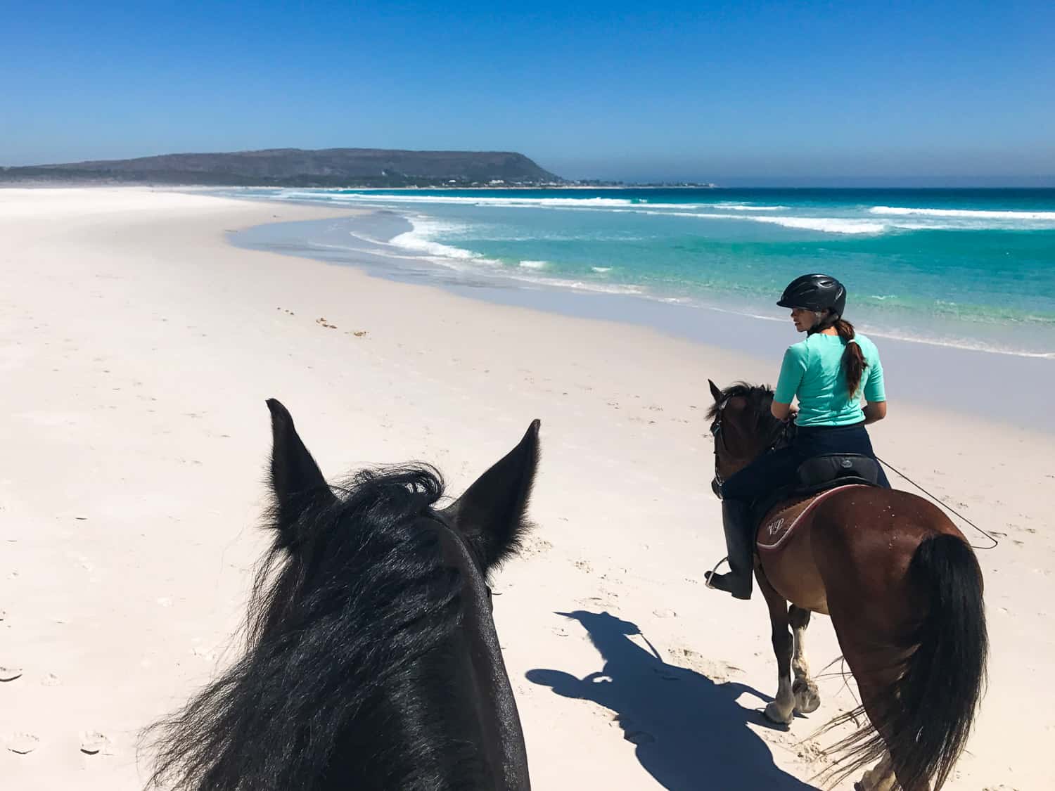 Horse riding on Noordhoek Beach - one of the best activities in Cape Town