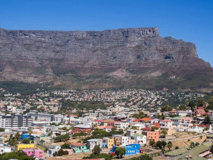 Things to do in Cape Town - the view from Bo-Kaap