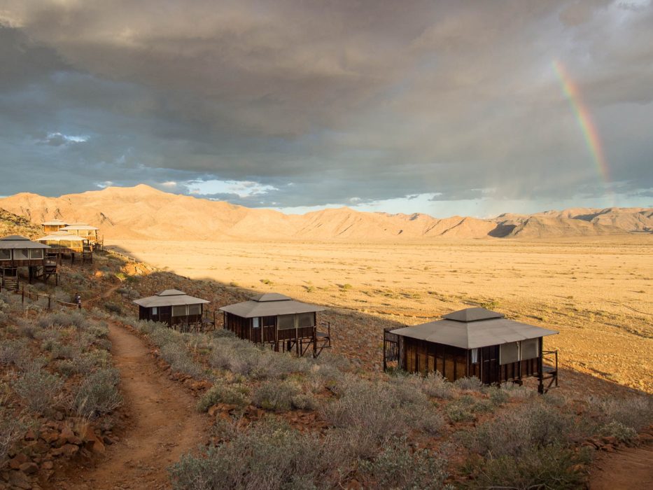 Moon Mountain Lodge in the Namib Desert