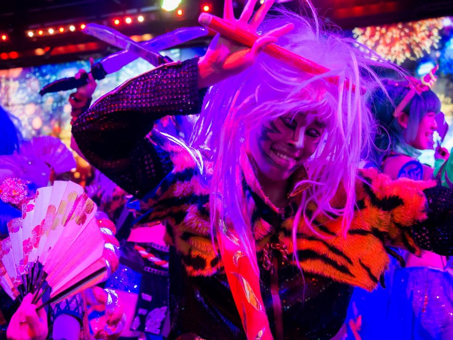 Dancer at the Robot Restaurant, Japan