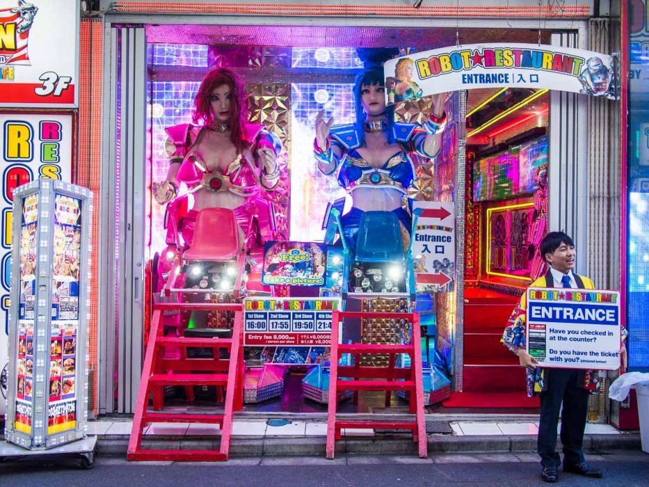 Entrance to Robot Restaurant