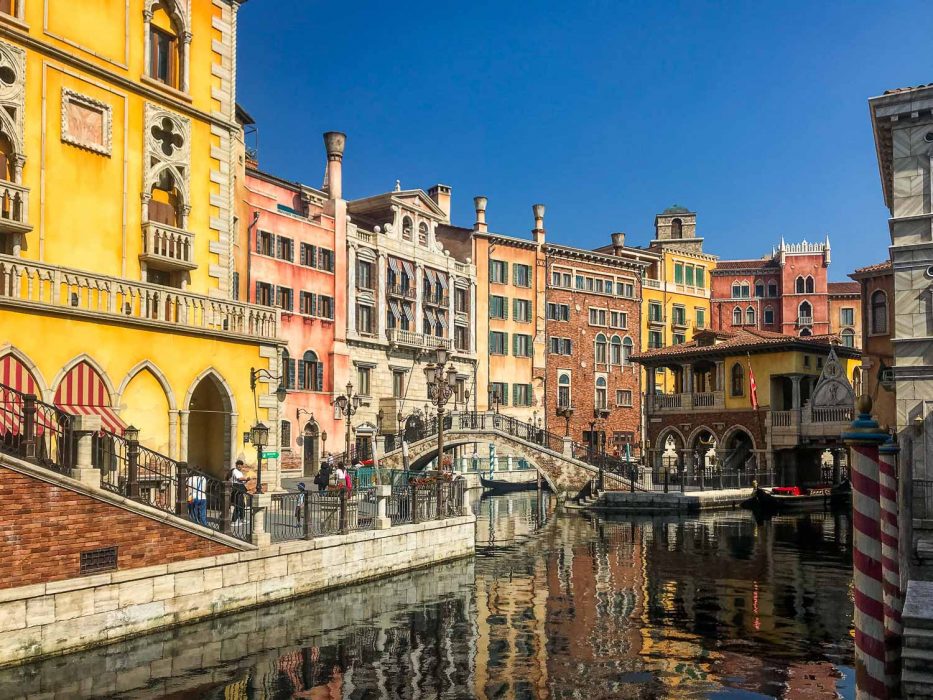 The Venice canals at DisneySea