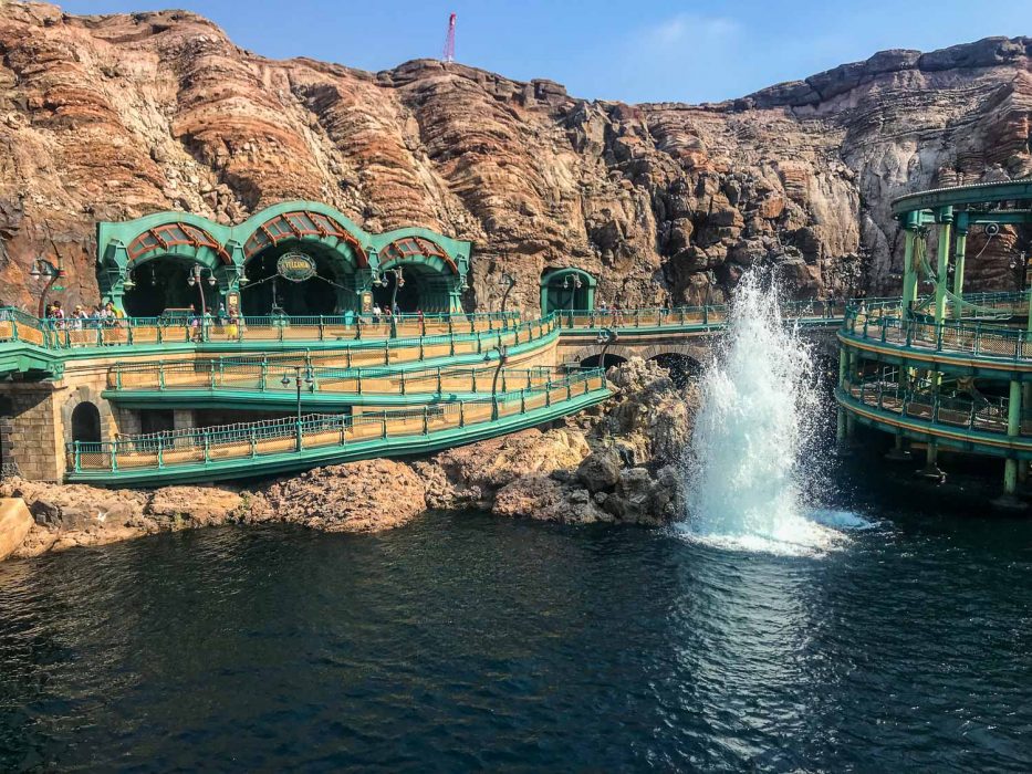 Journey to the Centre of the Earth, a unique ride at DisneySea Tokyo, Japan