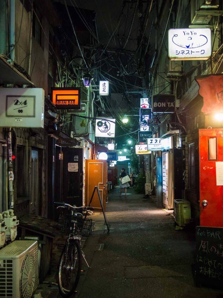 Golden Gai in Shinjuku, Tokyo