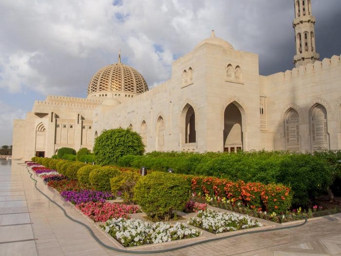 Grand Mosque in Muscat, one of the best places to visit in Oman