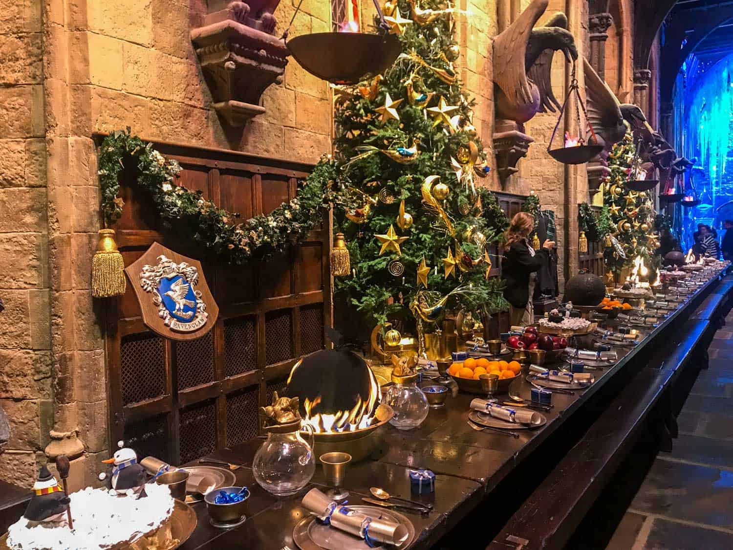 A Christmassy Harry Potter studio tour