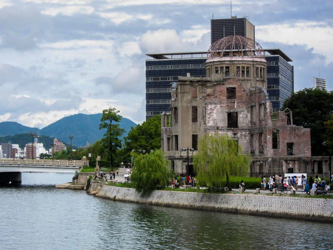 Atomic Bomb Dome at Hiroshima Peace Memorial, Japan