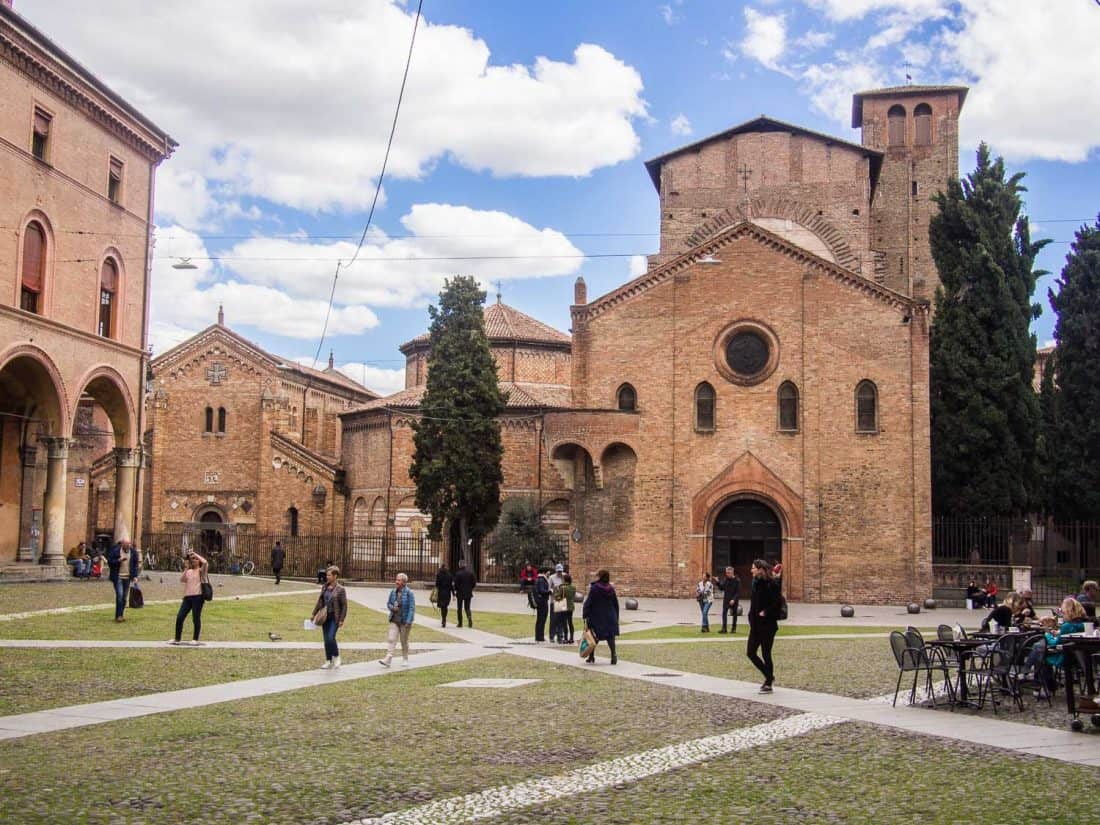 Piazza Santo Stefano, Bologna, Italy