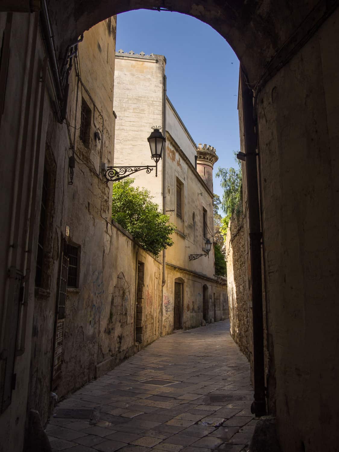 Backstreet of Lecce, Puglia