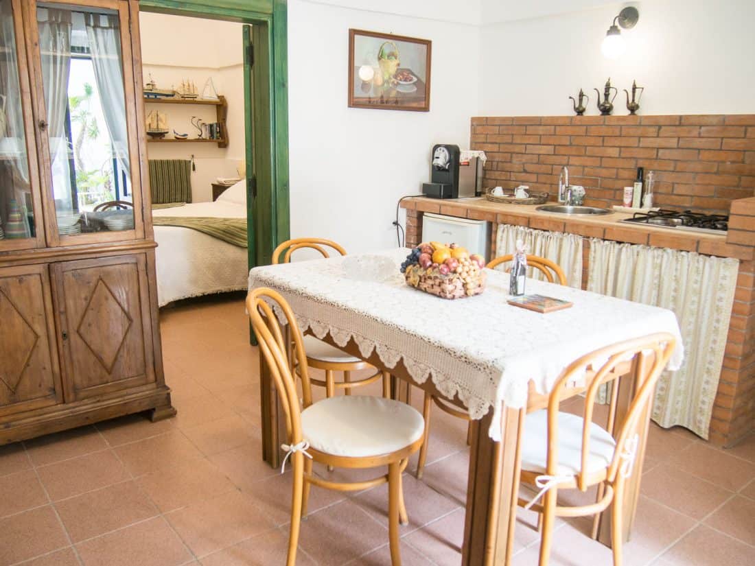 Our Superior room with kitchen at Masseria Il Frantoio