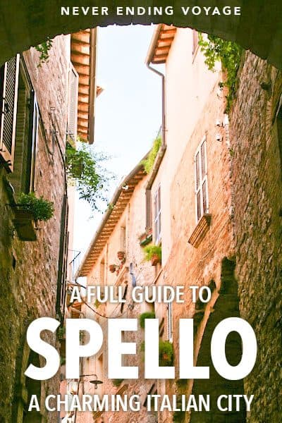 guide to charming spello italy