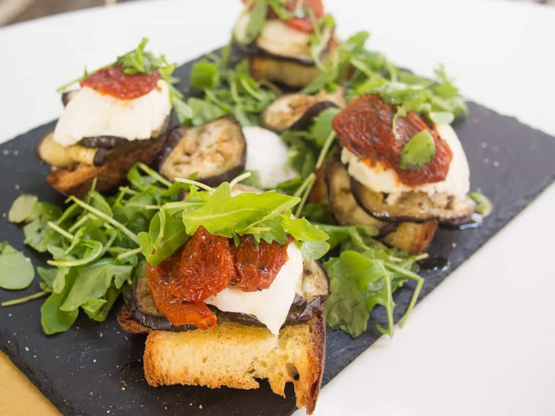 Bruschetta at La Cantina delle Streghe, Lecce