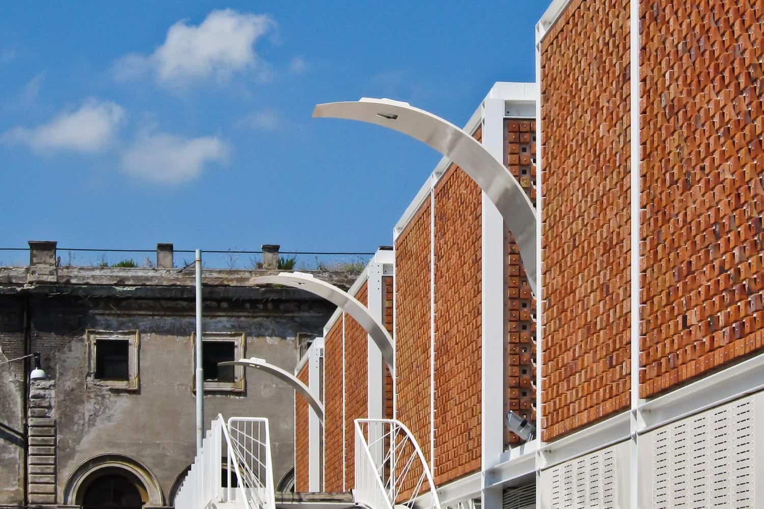 Testaccio market building in Rome