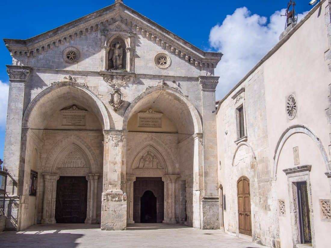 Sanctuary of San Michele Arcangelo in Monte Sant'Angelo in Gargano Puglia, Italy