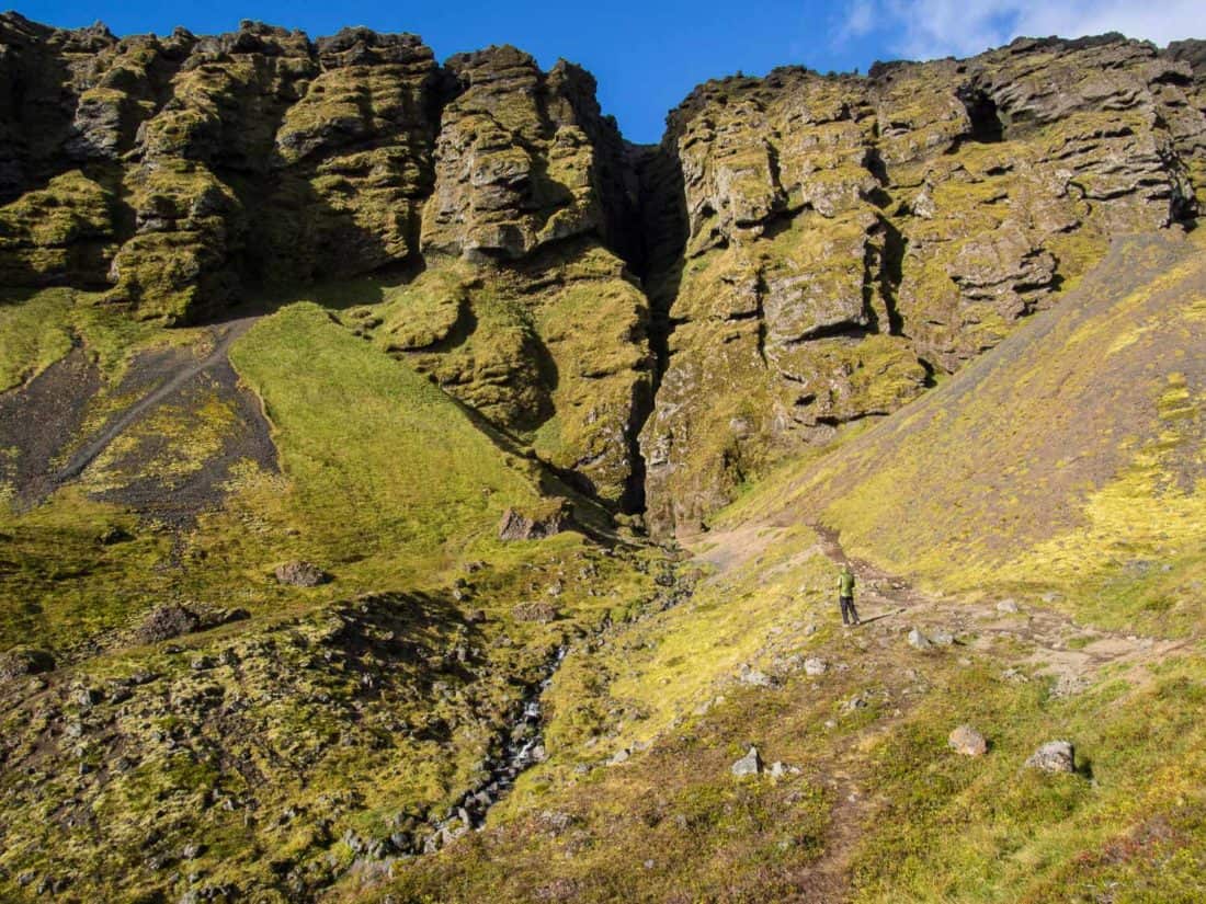 Rauðfeldsgjá Gorge, Snæfellsnes Peninsula, Iceland