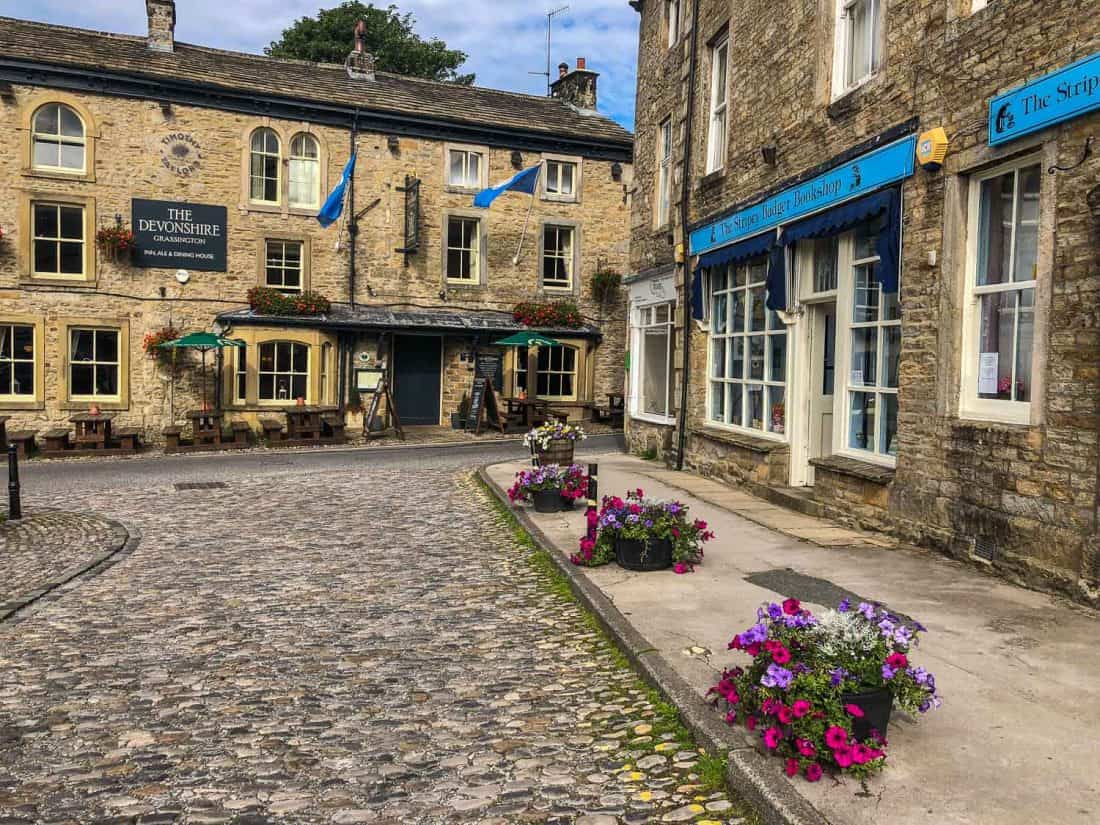 Grassington village in the Yorkshire Dales