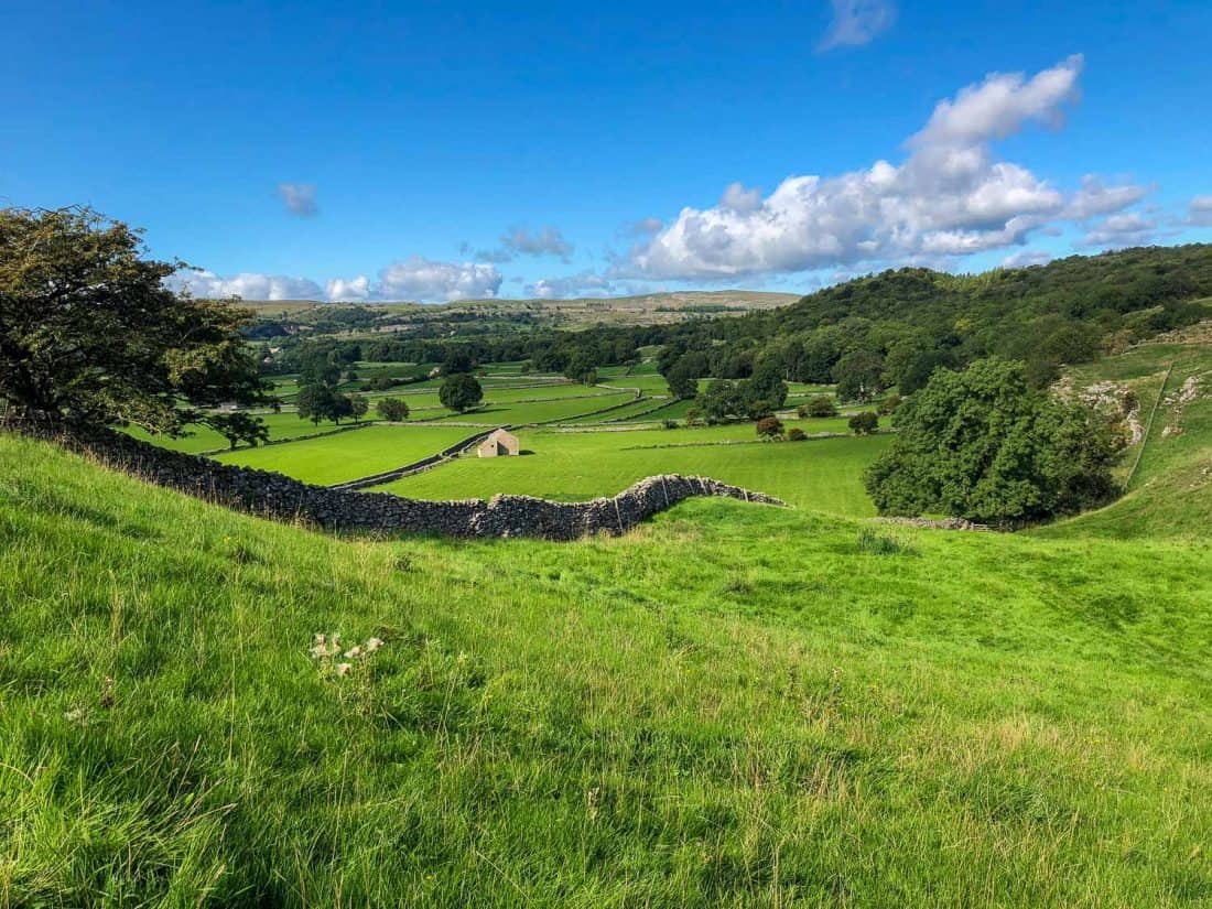 The Dales Way outside Grassington in the Yorkshire Dales