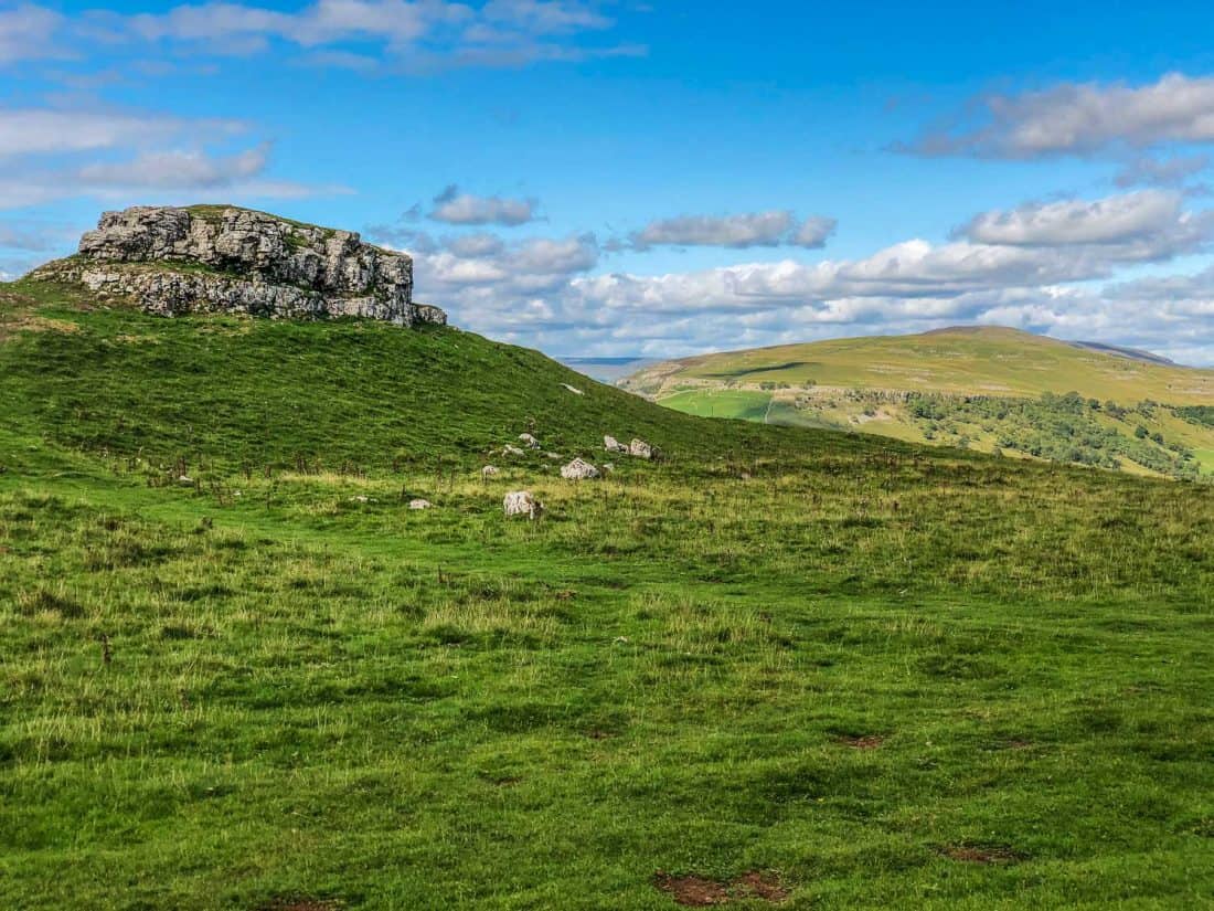 Conistone Pie on the Dales Way hike, Yorkshire Dales, England