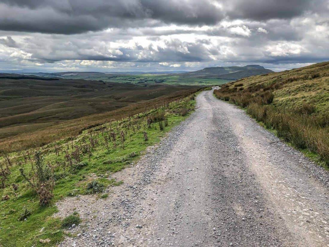 Cam High Rd on the Dales Way walk