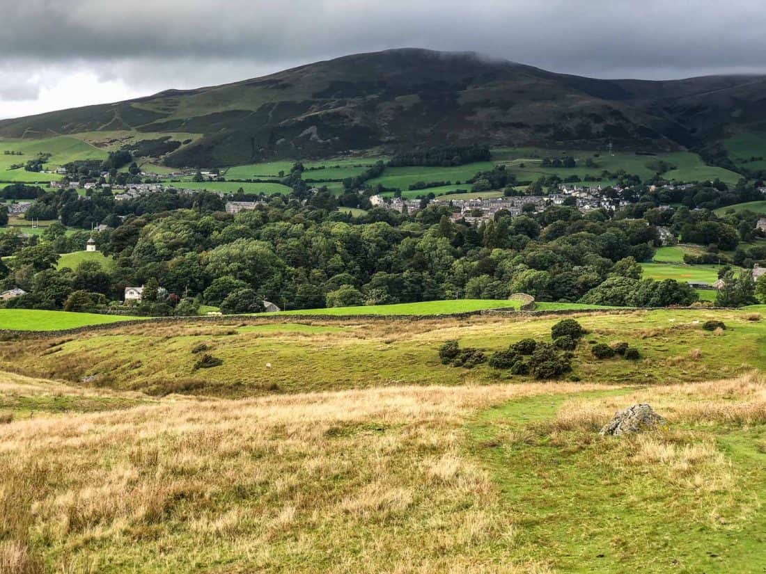 Sedbergh from the Dales Way