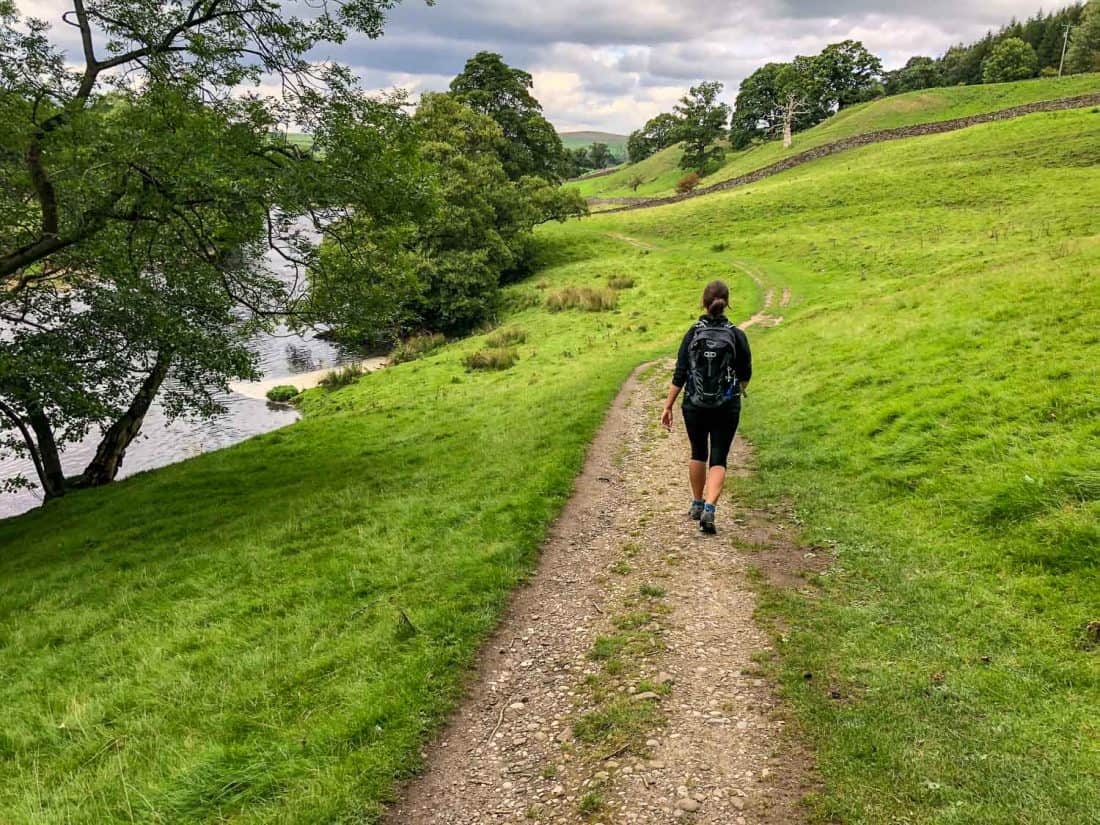 Day 1 of the Dales Way hike past Barden Bridge