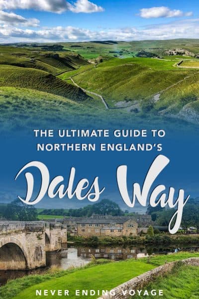 Starting in Ilkley and finishing in Bowness-on-Windermere, here's a full guide to the beautiful Dales Way in northern England. #england #unitedkingdom #dalesway #englandtravel