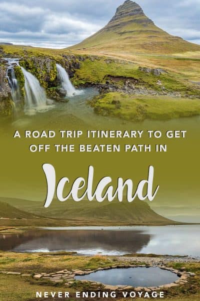 Can you get off the beaten path in Iceland? Yes! This Iceland itinerary will take you through the underrated Snæfellsnes and Westfjords! #iceland #icelanditinerary #wheretogoiceland #icelandoffthebeatenpath