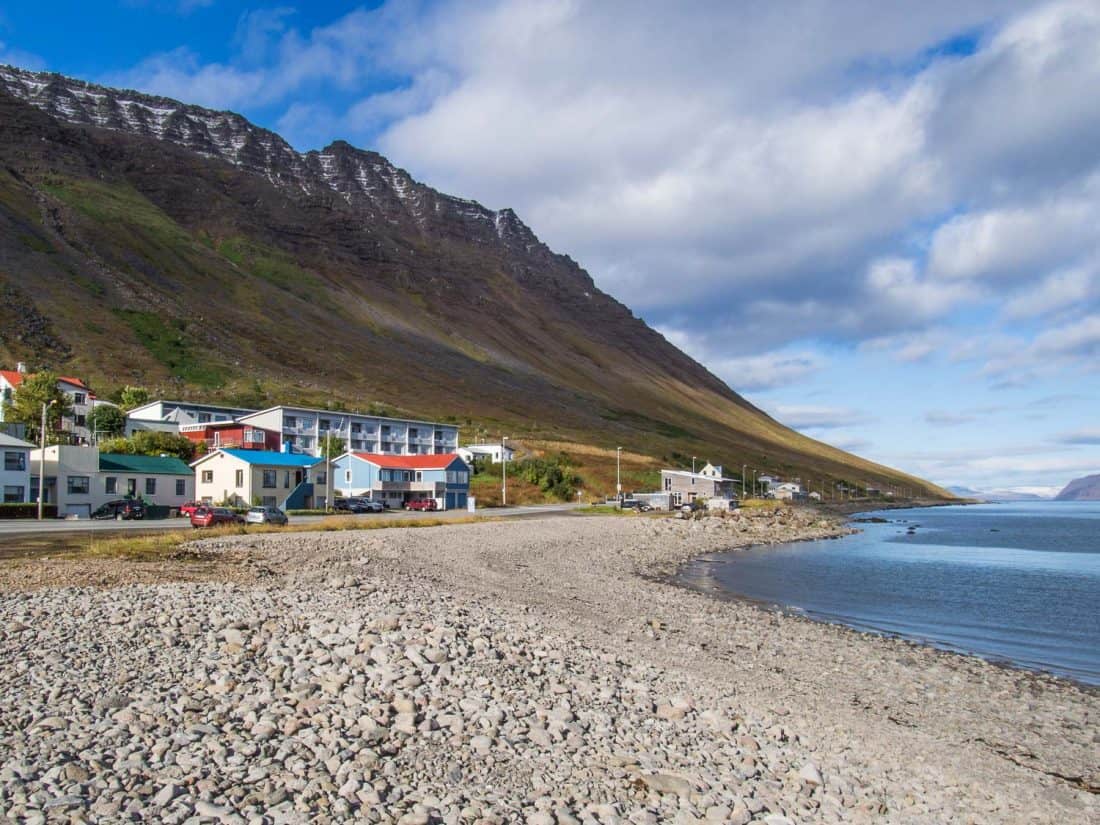 Ísafjörður in the Westfjords