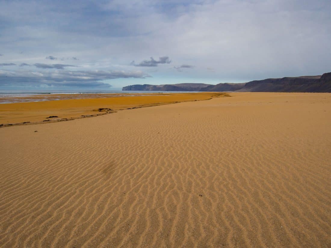 Rauðasandur Beach in Westfjords