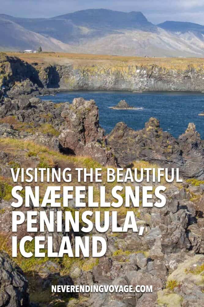 Snaefellsnes Iceland Travel Guide Pinterest pin