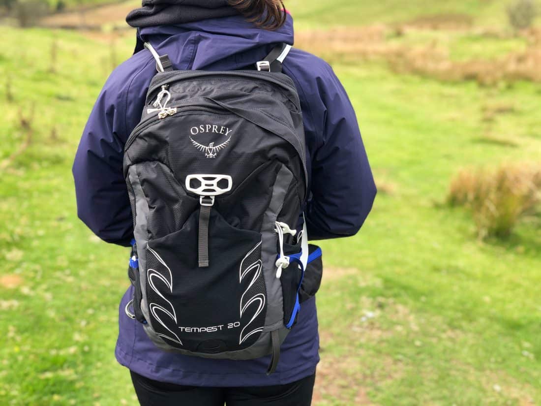 Osprey Tempest 20 daypack for Dales Way walk