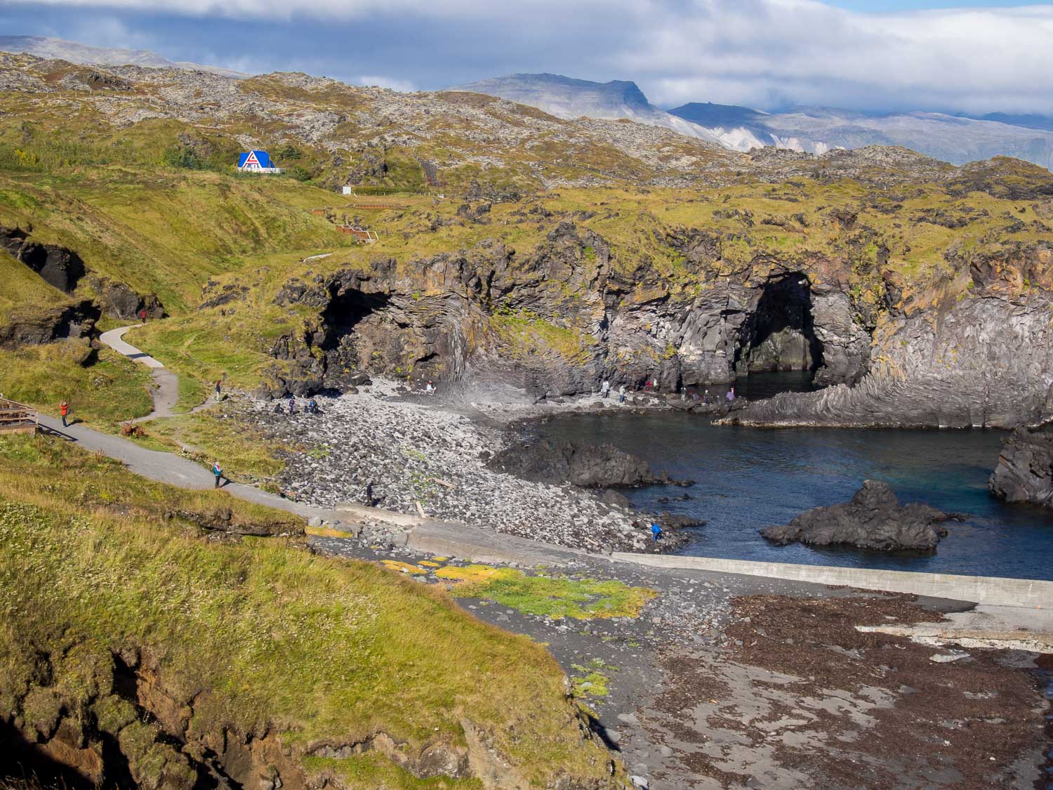Snaefellsnes Peninsula Iceland travel guide - the best things to do in Snaefellsness from volcanoes to lava fields, waterfalls to glaciers.