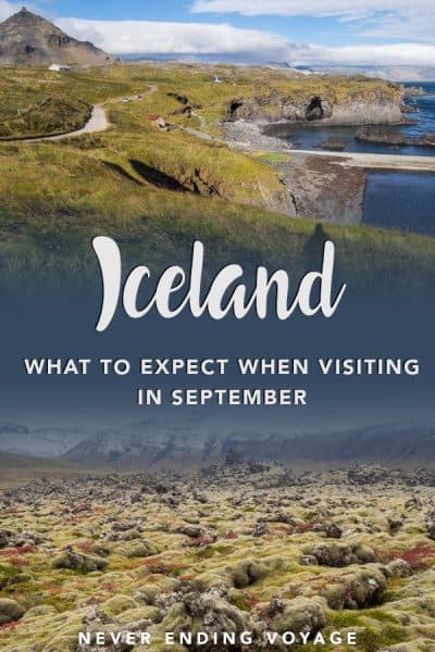 Should you visit Iceland in September? Yes! Here's what to expect. #iceland #icelandtrip #icelandtravel