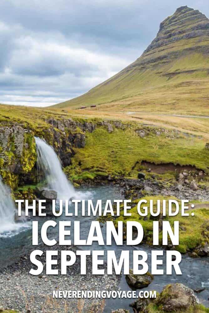 Iceland in Autumn Travel Guide Pinterest pin
